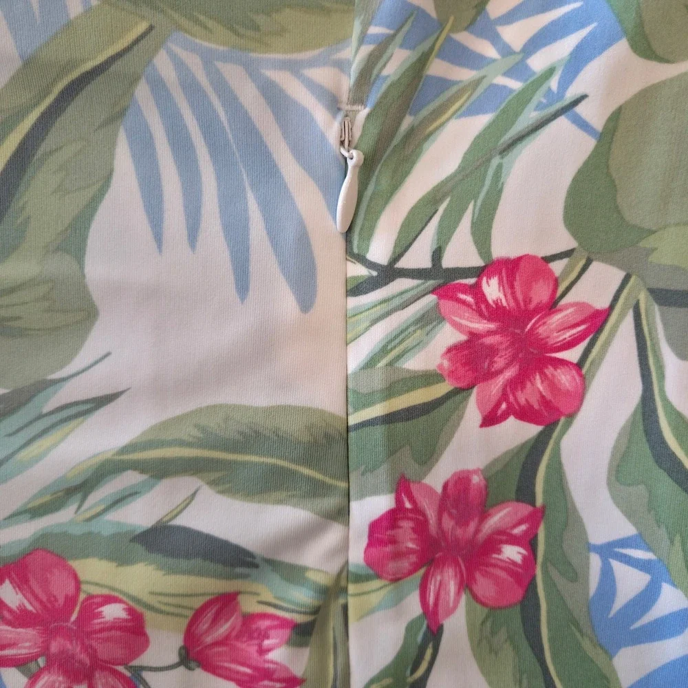 Tommy Bahama Active Set Womens S/XS White Floral NEW Jacket & Skort 2pc